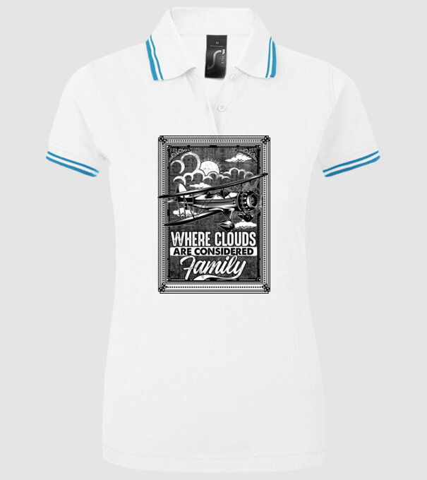 Avioane model alb pe tricou