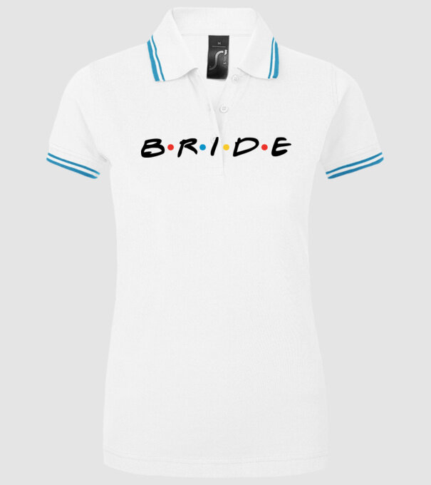 Bride Friends style drk model alb pe tricou