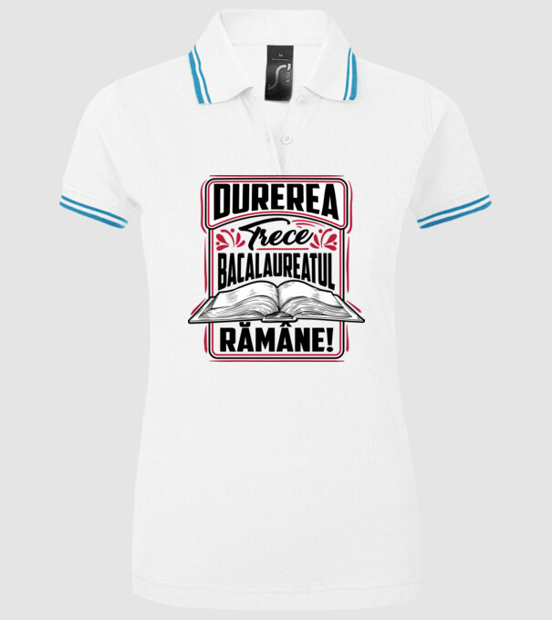Durerea trece_bacalaureatul rămâne model alb pe tricou