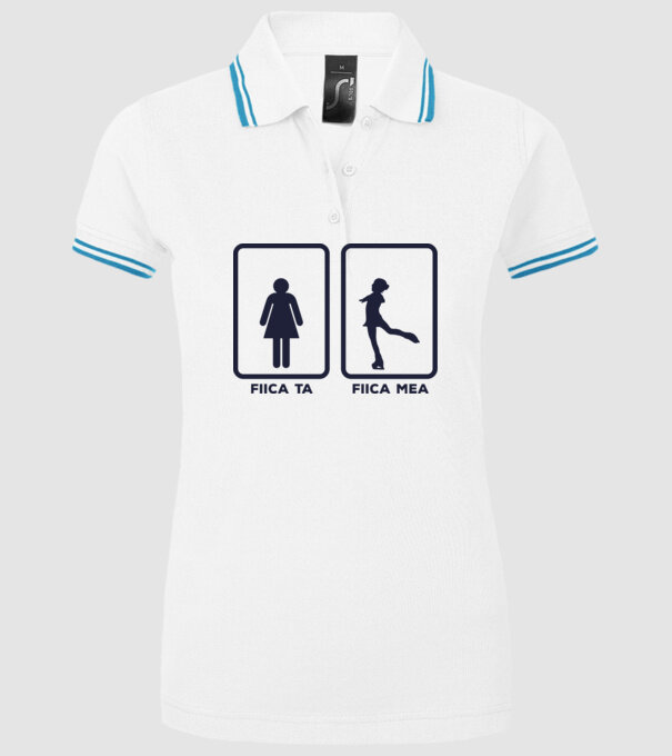 fiica ta - fiica mea model alb pe tricou
