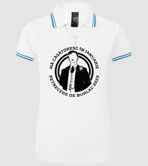 mă căsătoresc în ianuarie model alb pe tricou