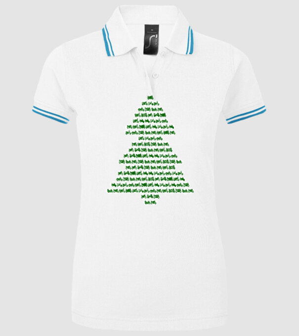 motorbike christtmas tree model alb pe tricou