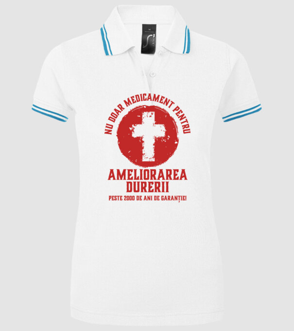 Nu doar medicament pentru ameliorarea durerii, peste 2000 de ani de garanție! model alb pe tricou