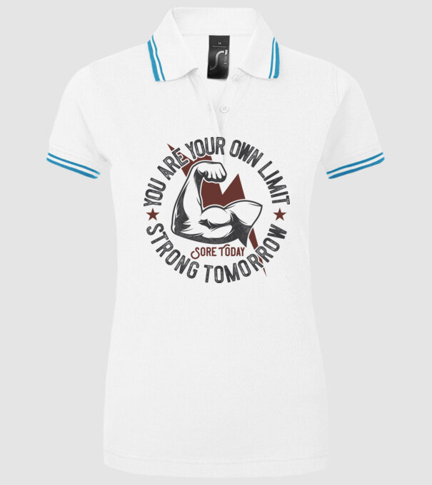 Sore Today model alb pe tricou