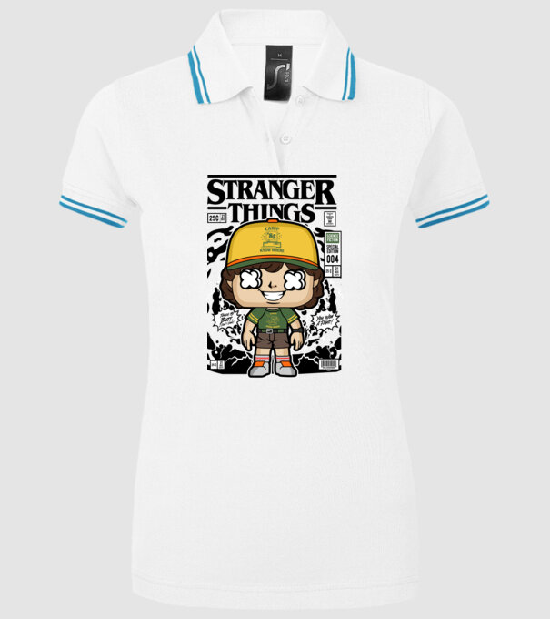 stranger things cereal model alb pe tricou