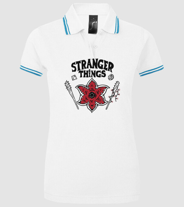 stranger things demogorgon head2 model alb pe tricou