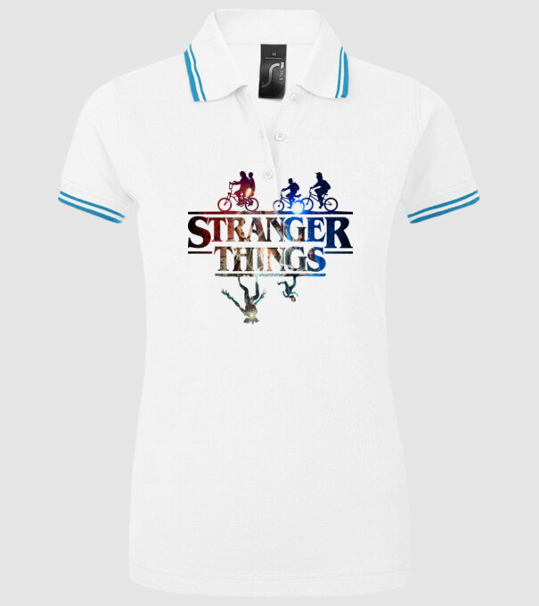 stranger things quote poster2 model alb pe tricou