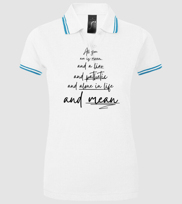 Taylor Swift all you model alb pe tricou