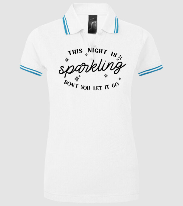 Taylor Swift This night is sparkling model alb pe tricou