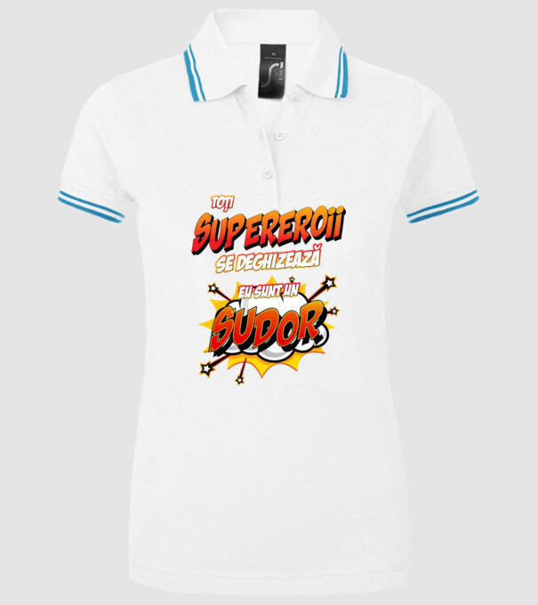 Toți supereroii se deghizează, eu sunt un sudor model alb pe tricou