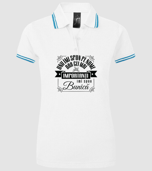 Unii îmi spun pe nume, dar cei mai importanți îmi spun bunică model alb pe tricou