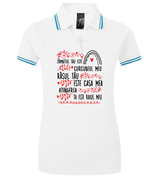  model  pe tricou