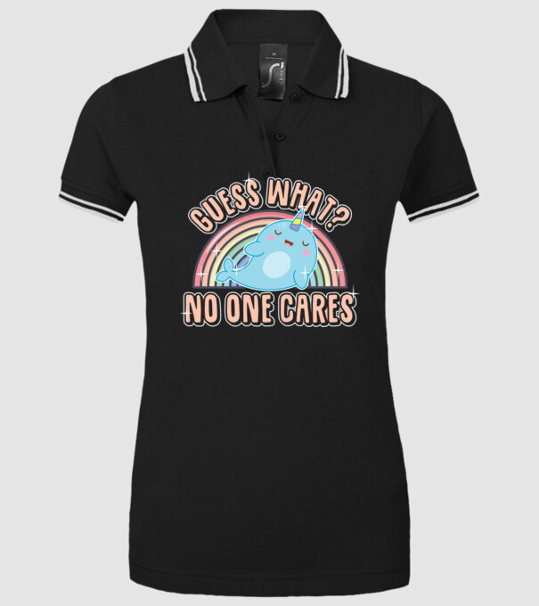 Guess what narval model negru pe tricou