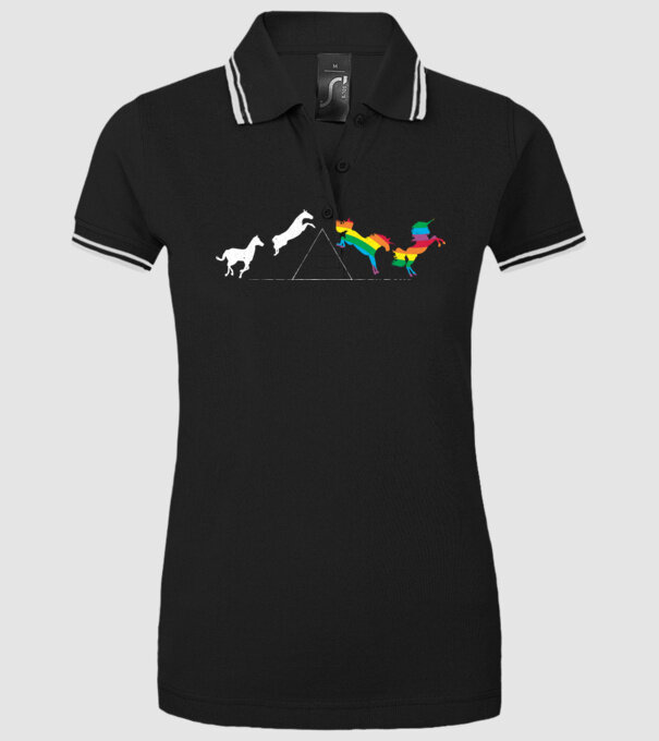 horse pink floyd model negru pe tricou