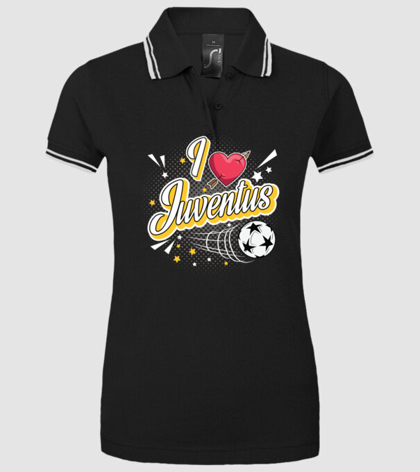 Popart Liverpool Juventus model negru pe tricou