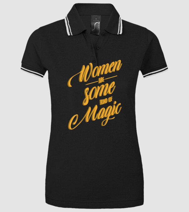 Women are magic model negru pe tricou