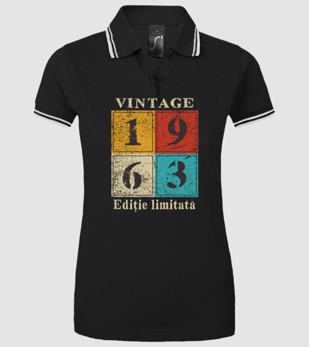 1963 - Ediție limitată model negru pe tricou