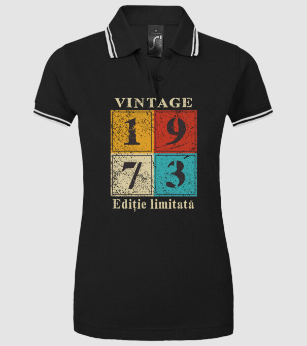 1973 - Ediție limitată model negru pe tricou