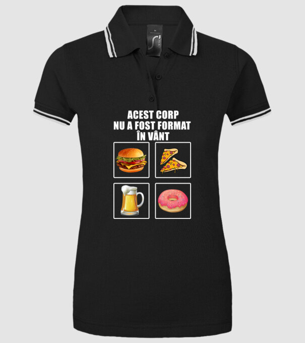acest corp nu a fost format în vânt model negru pe tricou
