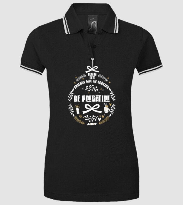 acesta este tricoul meu de Crăciun_de pregătire model negru pe tricou