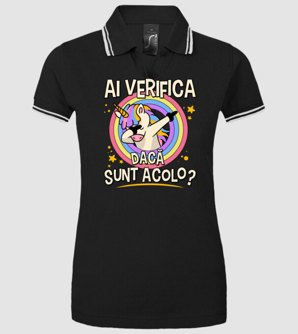 Ai verifica dacă sunt acolo? model negru pe tricou