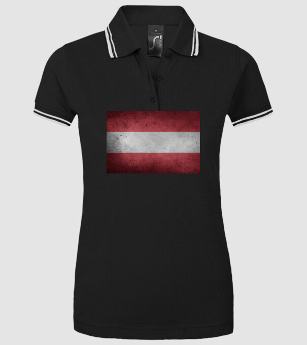 AUSTRIA model negru pe tricou