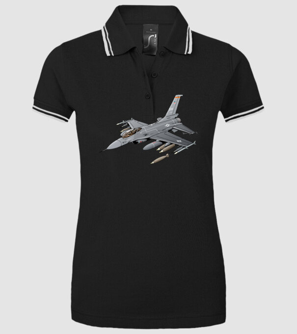Avioane model negru pe tricou