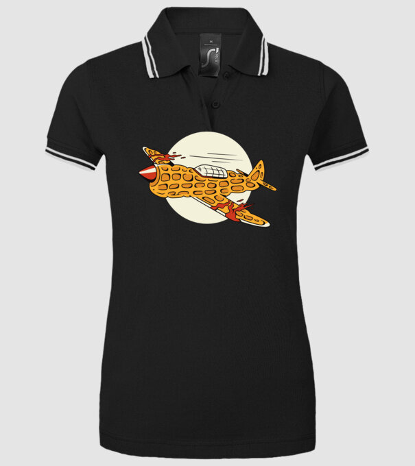 Avioane model negru pe tricou