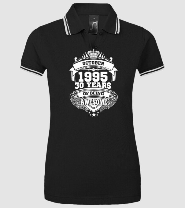 Awesome being of october 1995 model negru pe tricou