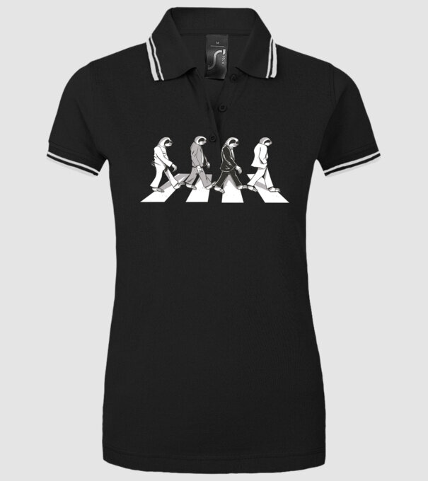 Beatles model negru pe tricou