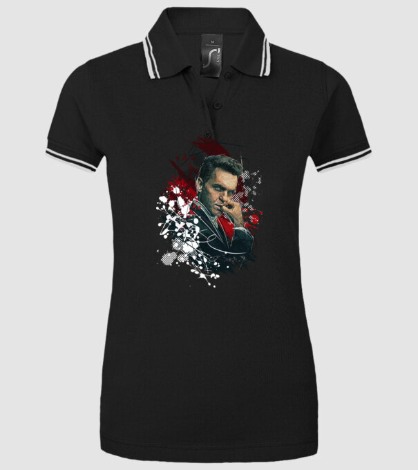 berlin poster model negru pe tricou