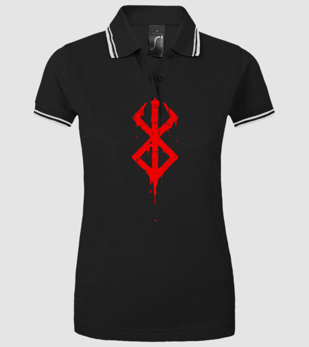 Berserk logo model negru pe tricou