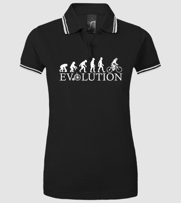 Bike evo model negru pe tricou