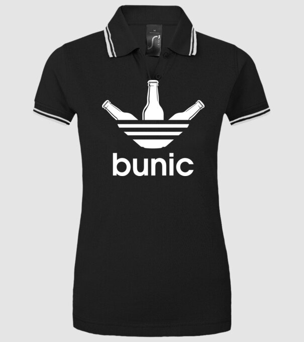 Bunicdidas model negru pe tricou