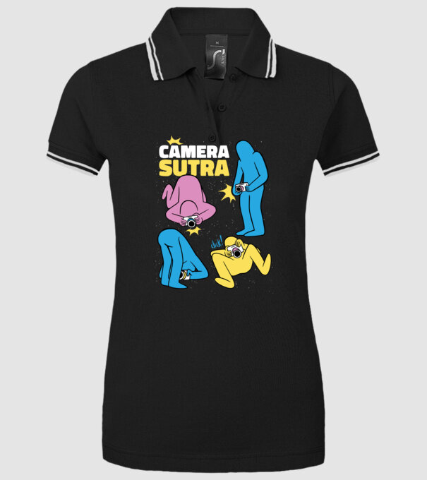 Camera sutra 2 model negru pe tricou