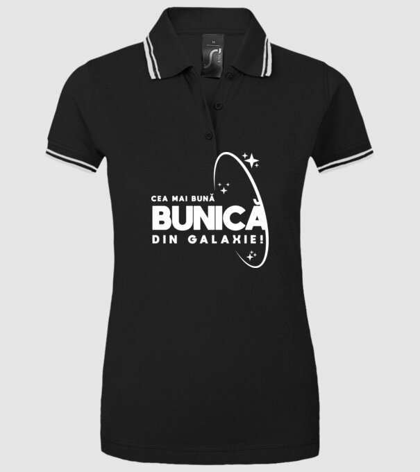 Cea mai bună mamă din Galaxie! model negru pe tricou