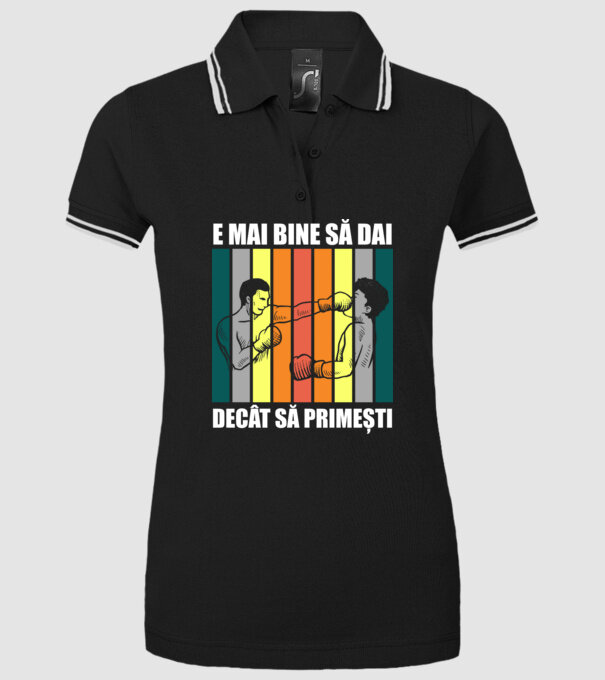 E mai bine să dai decât să primești model negru pe tricou
