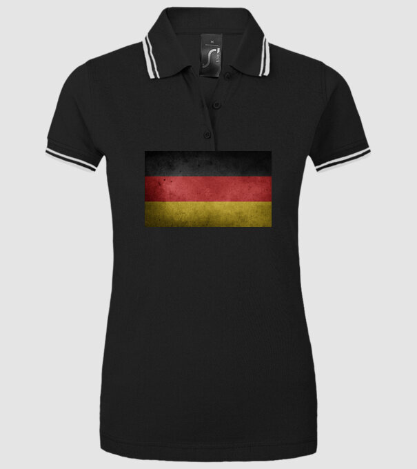 GERMANY model negru pe tricou