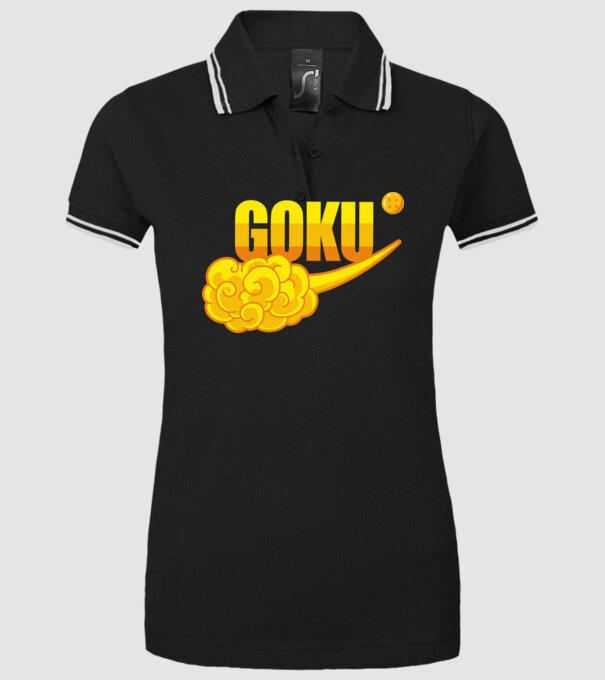 goku cloud model negru pe tricou
