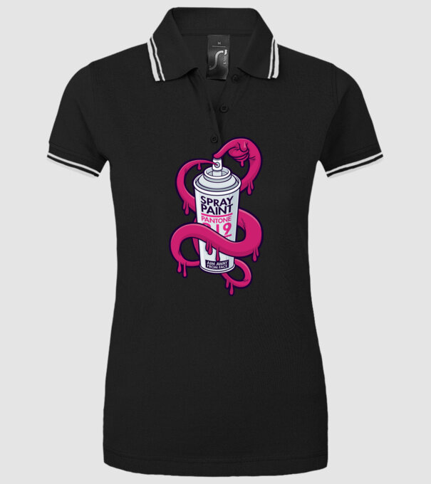 Graffiti model negru pe tricou