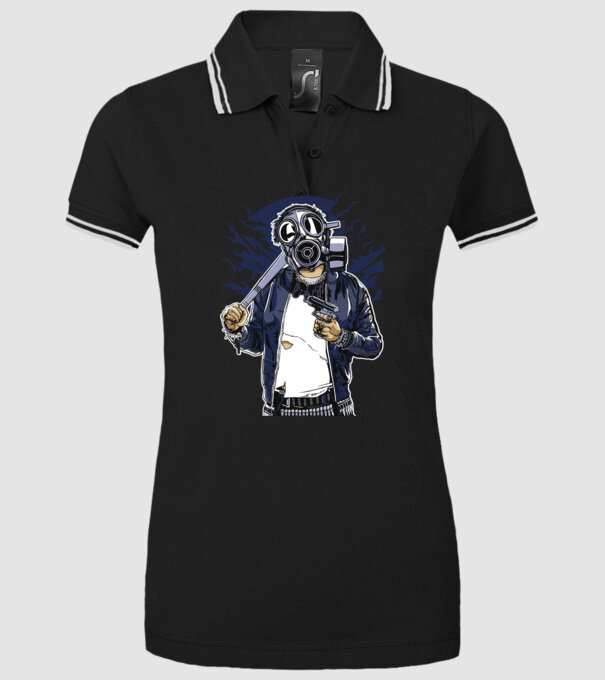Graffiti model negru pe tricou