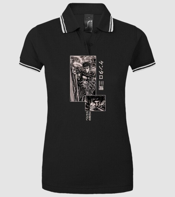 Guts Berserk model negru pe tricou