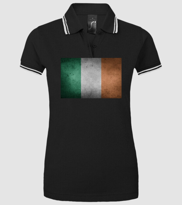 IRELAND model negru pe tricou