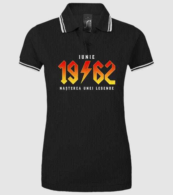Iunie - 1962 - nașterea unei legende model negru pe tricou