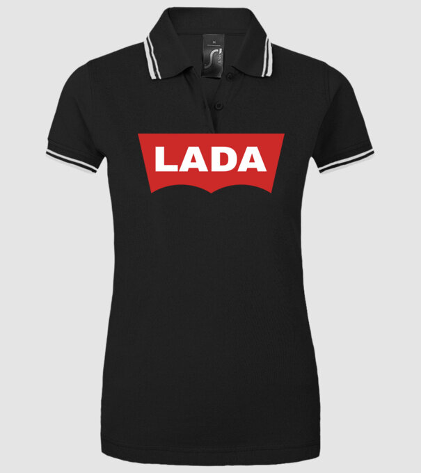 Lada Levis model negru pe tricou