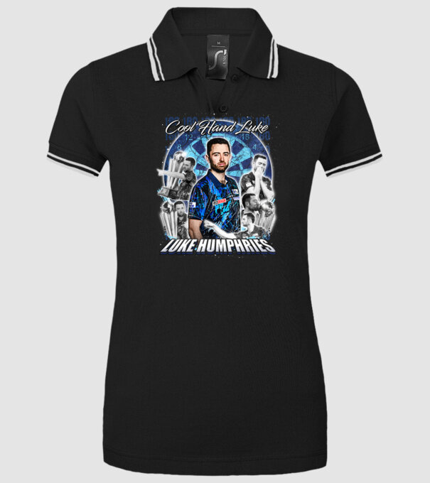 Luke Humphries Cool hand Luke model negru pe tricou