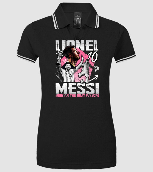 Messi tribute model negru pe tricou