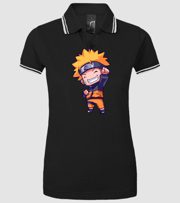 NARUTO model negru pe tricou