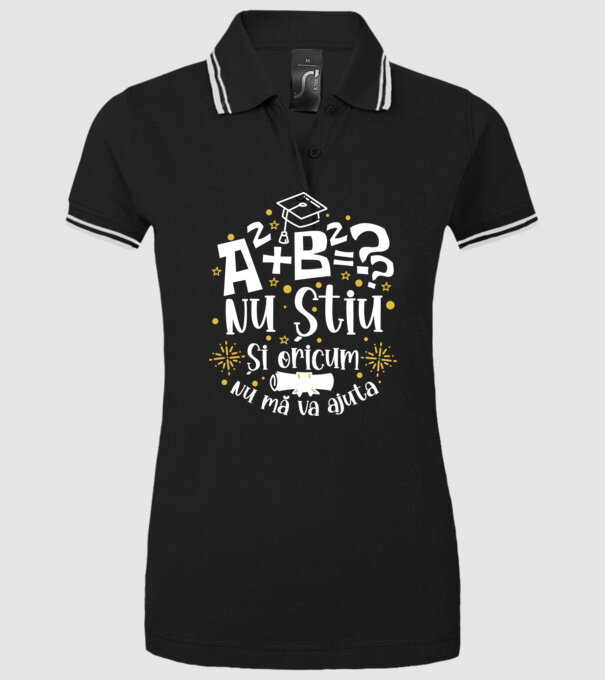 Nu știu, și oricum nu mă va ajuta model negru pe tricou