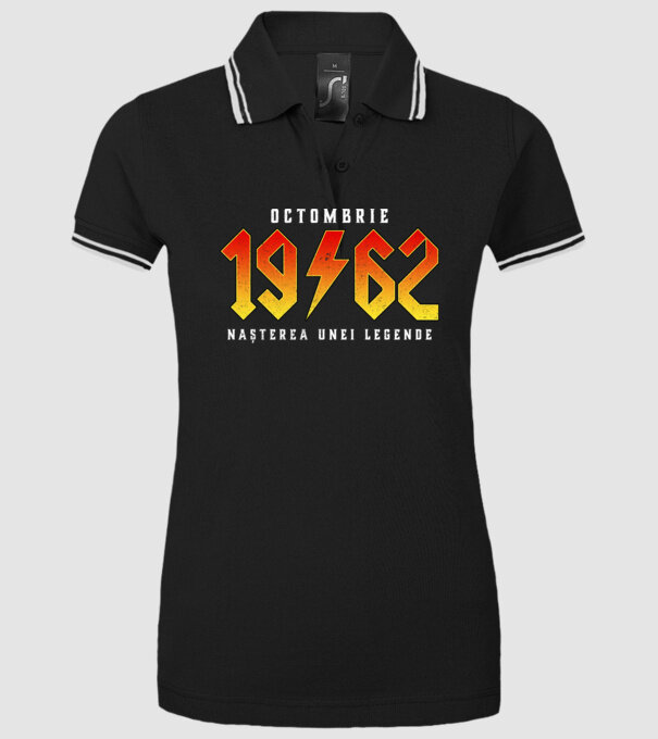 Octombrie - 1962 - nașterea unei legende model negru pe tricou